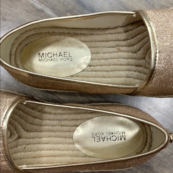 MICHAEL KORS MATHILDE ESPADRILLE PIXIE FINE GLITTE - Picture 14 of 16